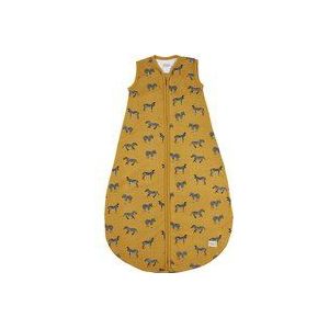 Meyco Slaapzak Baby Zomer Rond Zebra Animal Honey Gold