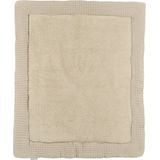 Meyco Baby Wafel Teddy boxkleed - sand - 80x100cm