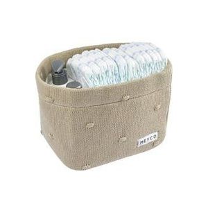 Meyco Baby Mini Knots commodemandje sand small