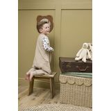 Meyco - Uni Baby Slaapoverall - Sand - Hydrofiel - 100% Katoen