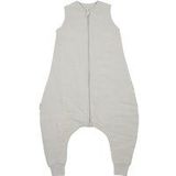 Meyco Baby Uni baby winter slaapoverall jumper - pre-washed hydrofiel - greige - 92cm - 2.0 TOG