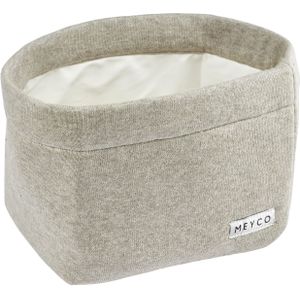 Meyco Baby Knit Basic commodemandje - sand melange - medium
