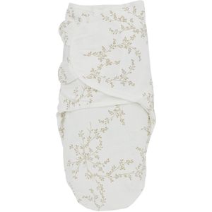 Meyco Baby Branches swaddlemeyco inbakerdoek - sand - 4-6 maanden - 1.0 TOG