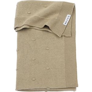 Meyco Baby Mini Knots wiegdeken sand 1.0 TOG