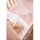 Meyco Baby Mini Knots wiegdeken soft pink TOG
