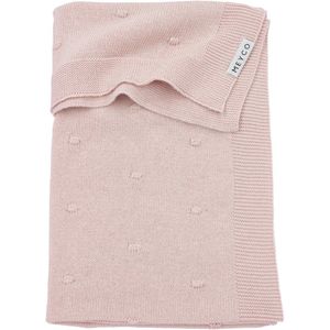 Meyco Baby Mini Knots wiegdeken soft pink TOG
