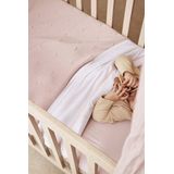 Meyco Bies wieglaken - soft pink - 75x100cm