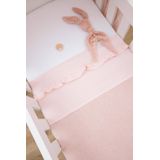 Meyco Baby Ruffle ledikant laken soft pink 0.3 TOG