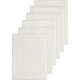 Meyco Musselin Mullwindeln 6er Pack Offwhite