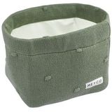 Meyco Baby Mini Knots commodemandje - forest green - medium