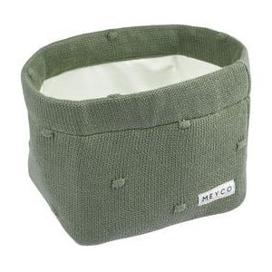 Meyco Baby Mini Knots commodemandje - forest green - medium