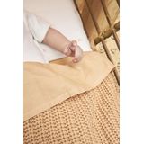 Meyco Baby Uni wieglaken 2 pack camel/warm sand 0.3 TOG