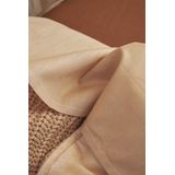 Meyco Baby Uni wieglaken 2 pack camel/warm sand 0.3 TOG