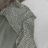 Meyco Baby Cheetah/Uni ledikant laken - 2-pack - forest green - 100x150cm