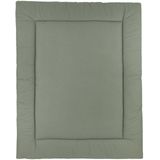 Meyco Baby Cheetah/Uni boxkleed - forest green - 80x100cm