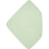 Meyco Baby Uni badcape - hydrofiel - soft green - 80x80cm