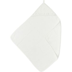 Meyco Baby Ruffle badcape - offwhite - 80x80cm
