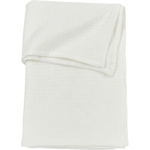 Meyco Baby Uni ledikant laken - pre-washed hydrofiel - offwhite - 100x150cm - 0.3 TOG