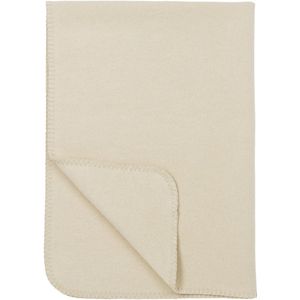 Meyco Baby Uni wiegdeken - geweven - sand - 75x100cm - 1.0 TOG