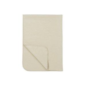 Meyco Baby Uni ledikant deken - geweven - sand - 100x150cm - 1.0 TOG