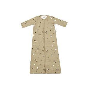 Meyco Baby Forest Animals baby slaapzak met afritsbare mouwen - sand - 70cm - 2.5 TOG