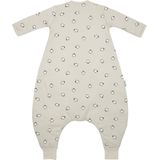 Meyco Baby Penguin baby winter slaapoverall jumper met vaste mouw - soft sand - 80cm - 2.5 TOG