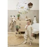 Meyco Baby Penguin baby winter slaapoverall jumper met vaste mouw - soft sand - 80cm - 2.5 TOG