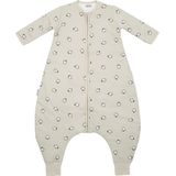 Meyco Baby Penguin baby winter slaapoverall jumper met vaste mouw - soft sand - 80cm - 2.5 TOG