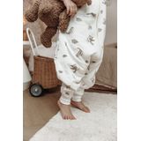 Meyco Baby Robin baby winter slaapoverall jumper met vaste mouw - multicolour - 80cm - 2.5 TOG