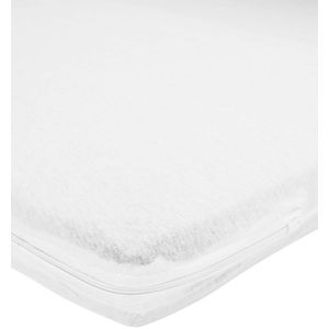 Meyco Baby Uni campingbed matrashoes - white - 60x120cm
