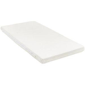 Meyco Baby Uni campingbed matrashoes - offwhite - 60x120cm
