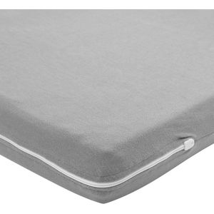 Meyco Baby Uni campingbed matrashoes - grey - 60x120cm