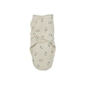 Meyco Baby Penguin swaddlemeyco inbakerdoek - soft sand - 0-3 maanden - 1.0 TOG