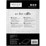 Meyco Baby Uni hoeslaken wieg - offwhite - 40x80/90cm