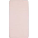 Meyco Baby Uni hoeslaken juniorbed - soft pink - 70x140/150cm