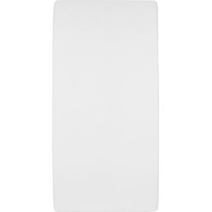 Meyco Baby Uni molton stretch hoeslaken juniorbed white