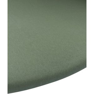 Meyco Baby Uni hoeslaken boxmatras - forest green - rond 90/95cm