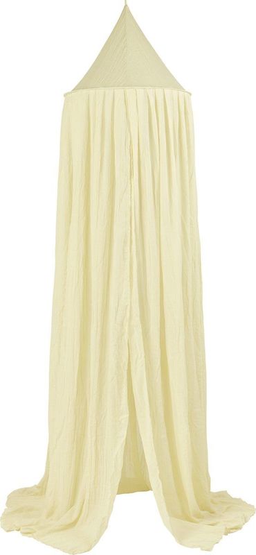 Meyco Baby Uni klamboe soft yellow