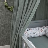 Meyco Baby Uni klamboe forest green