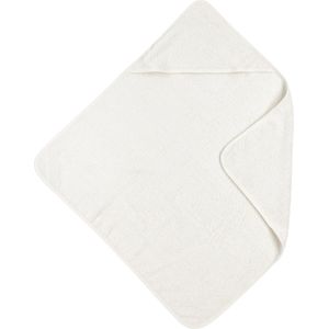 Meyco Baby Uni badcape - badstof - offwhite - 75x75cm