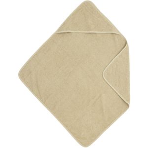 Meyco Baby Uni badcape - badstof - sand - 75x75cm