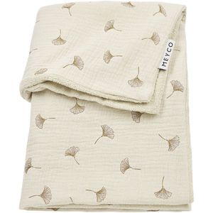 Meyco - Wiegdeken - Soft Sand - 75x100 cm - Ginkgo