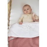Meyco Baby Hearts ledikant laken - soft pink - 100x150cm - 0.3 TOG