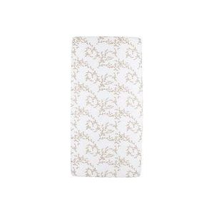 Meyco Baby Branches hoeslaken juniorbed sand