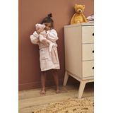 Meyco Baby Uni badjas badstof soft pink