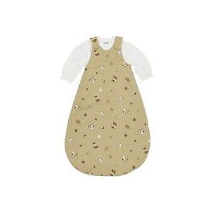 Meyco Baby Forest Animals baby slaapzak rond tweedelig - sand - 56/62 - 2.5 TOG