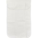 Meyco Baby noppen matrasdek antislip ledikant - white - 60x120cm