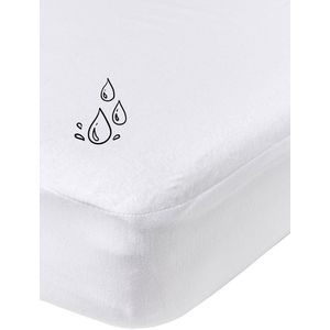 Meyco Baby waterdicht hoeslaken ledikant white
