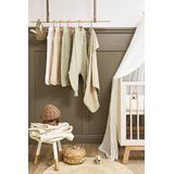 Meyco Baby - Uni - Slaapoverall Jumper - Soft Olive - 80cm - 0.5 TOG