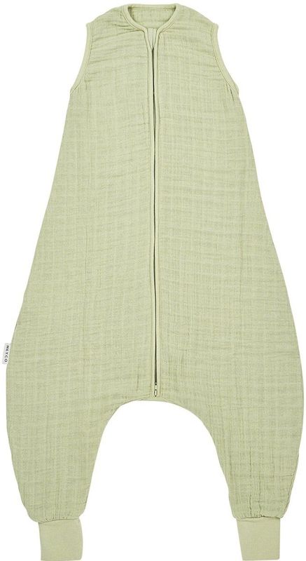 Meyco Baby - Uni - Slaapoverall Jumper - Soft Olive - 80cm - 0.5 TOG